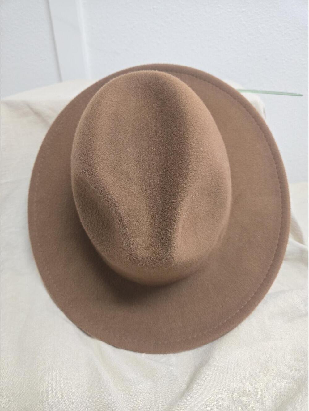 🤎 CLASSIC COFFEE BROWN WIDE BRIM FEDORA 🤎 boho festival - Picture 8 of 8